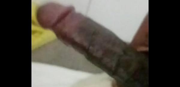  Long dick jerking cum out